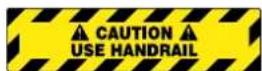 Panduit PCT-1083-C - Non-Slip Floor Signs - 42