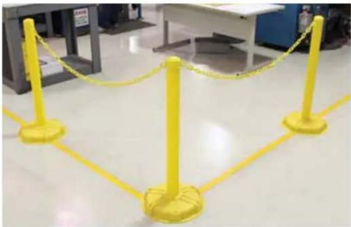 Panduit PCT-1083-C - Open up floor signs to mark temporary hazards. - 4