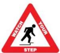 Panduit PCT-1083-C - Grab attention with non-slip floor message signs. - 5