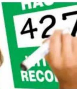Panduit PCT-1086-B - Update safe working days on large scoreboard by writing in the number with dry-erase marker. - 2