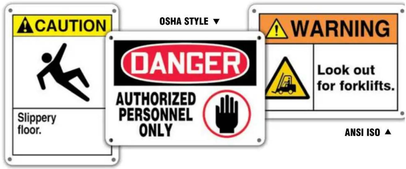 Panduit PCT-1086-B - Stock Safety Signs & Labels - 1