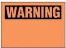 Panduit PCT-1086-B - Laser Printable Adhesive Signs - 4