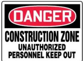 Panduit PCT-1086-B - Large Signs - 5