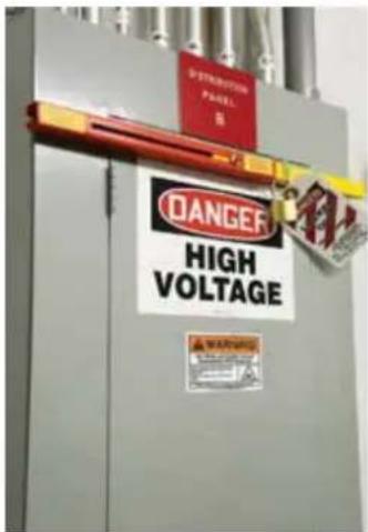 Panduit PCT-1086-B - Prevent accidental shutdowns of critical equipment by keeping unauthorized persons from accessing electrical circuit breaker panels. - 1