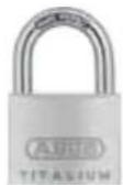 Panduit PCT-1086-B - TITALIUM™ Padlock - 1