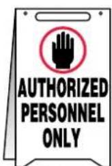 Panduit PCT-1085-C - Set out free-standing signs to identify temporary hazardous conditions. - 21