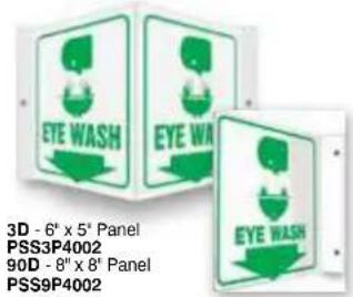 Panduit PCT-1085-C - 90D Signs - 20