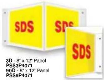 Panduit PCT-1085-C - 90D Signs - 29