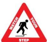 Panduit PCT-1085-C - Grab attention with non-slip floor message signs. - 5