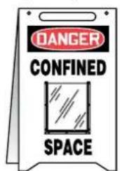 Panduit PCT-1085-C - Set out free-standing signs to identify temporary hazardous conditions. - 1