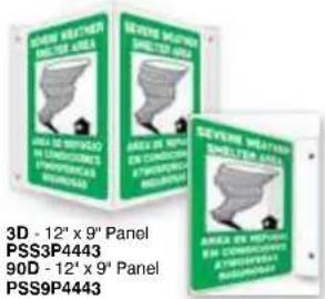 Panduit PCT-1085-C - 90D Signs - 26