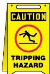 Panduit PCT-1085-C - Set out free-standing signs to identify temporary hazardous conditions. - 13