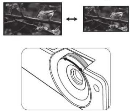 CANON LX-MH502Z - Fine-tuning the image size and clarity - 1