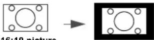 CANON LX-MH502Z - DISPLAY menu - 4
