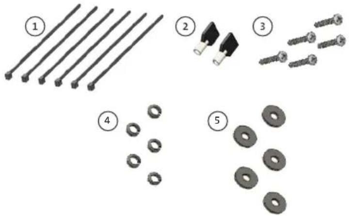 Havis DS-GTC-517-3 - Tools required for installation: - 1