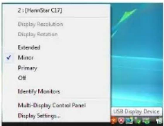 StarTech.com USB2VGADVI - "MIRROR" DISPLAY MODE - 1
