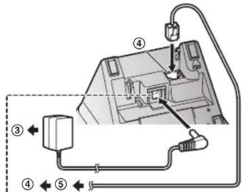 Diagram showing cable routing and connection points with numbered labels for electrical or mechanical components