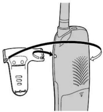 PANASONIC KX-TG2388 - Belt clip - 1