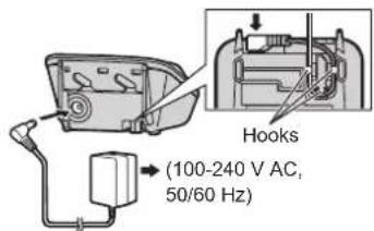 Hooks (100-240 V AC, 50/60 Hz)