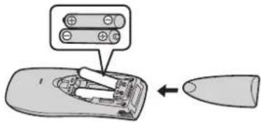 Diagram showing a device with labeled buttons and an arrow indicating direction, likely illustrating a process or assembly.