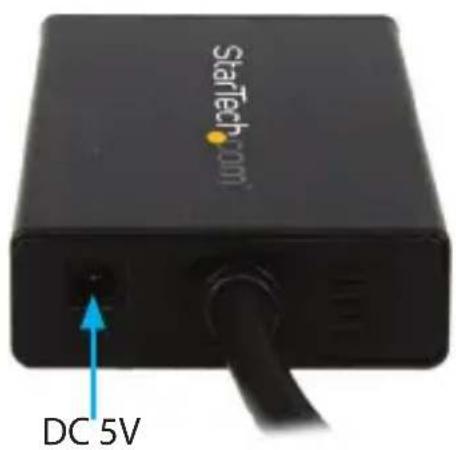 StarTech.com USB32VGAEH3 - Rear View - 1