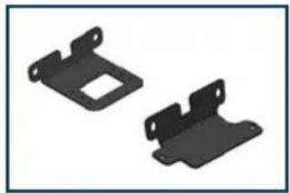 Havis PKG-DS-GTC-611-3 - Power Supply Mounting Bracket - 1