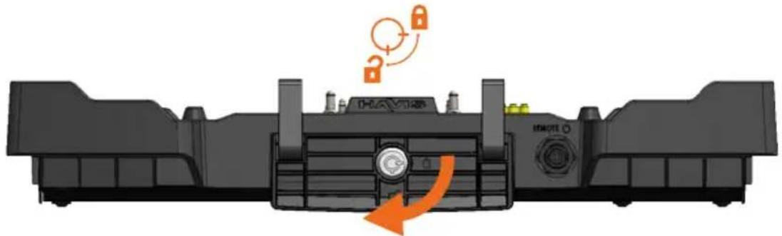 Havis PKG-DS-GTC-617-3 - Operation - Undocking - 1