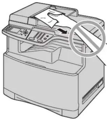 PANASONIC KX-MC6260E - Caution: - 1