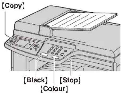 [Copy] [Black] [Stop] [Colour]