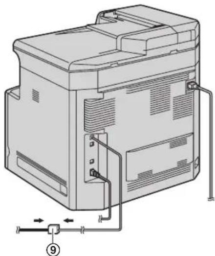 PANASONIC KX-MC6020E - Note: - 1
