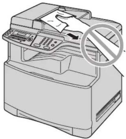 PANASONIC KX-MC6020E - Caution: - 1