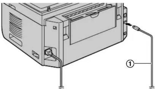 PANASONIC KX-MB2061FX - For USB connection: - 1