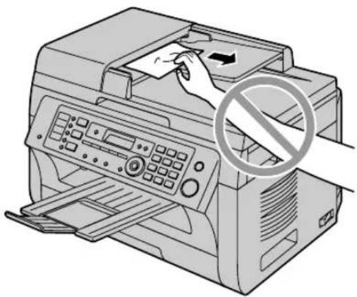 PANASONIC KX-MB2061FX - Caution: - 1