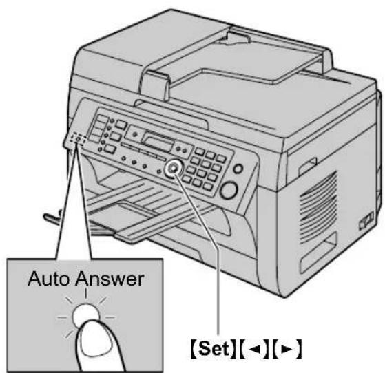 Auto Answer [Set][◀][▶]