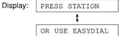 PANASONIC KX-FT57E - Storing names and telephone numbers in the EASY DIAL directory - 1