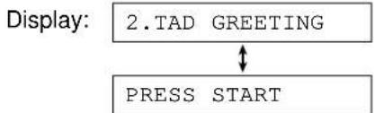 PANASONIC KX-FT57E - Erasing your own recorded greeting messages = - 1