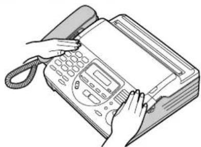 PANASONIC KX-FT57E - Handset and cradle - 5