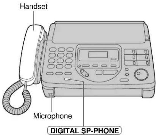 Handset Microphone DIGITAL SP-PHONE