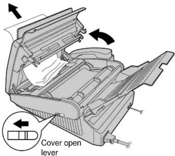 Cover open lever