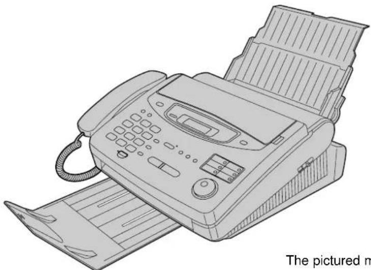PANASONIC KX-FP330E - OPERATING INSTRUCTIONS - 1