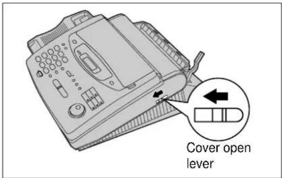 Cover open lever