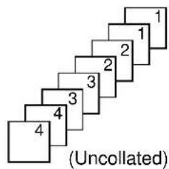 1 2 3 4 (Uncollated)
