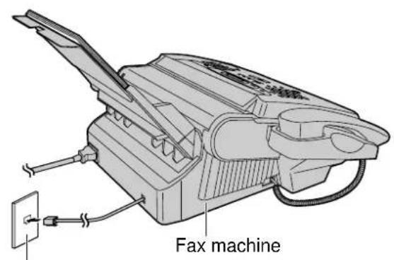 Fax machine