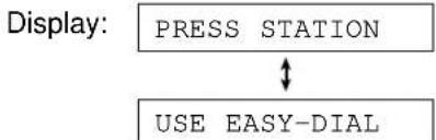 PANASONIC KX-FP330E - Programming the BROADCAST key with fax numbers - 1