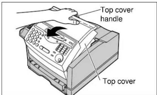 Top cover handle Top cover