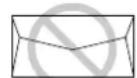 PANASONIC KX-FLM600E - We recommend that you do not use envelopes with any of the following characteristics (using these may result in paper jams): - 1