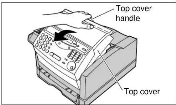 Top cover handle Top cover