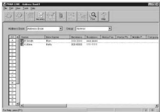 PANA LINK - Address Book1 File Edit View Tools Help Address Book Address Book Group Normal All Names New Name Business Business Home Fox Home Px Mobile P Complete A R Smith Rm 233-3333 449-4444 B K Allen Raly 808-8000 111-1111 C D E F G H I J K L M N O P Q R S T U V W X Y Z A B C D E F G F G H I J K L M N O P Q R S T U V W X Y Z A B C D E F G F G H I J K L M N O P Q R S T U V W X Y Z A B C D E F G F G H I J K L M N O P Q R S T U V W X Y Z A B C D E F G F G H I J K L M N O P Q,R S T U V W X Y Z A B C D E F G F G H I J K L M N O P Q,R S T U V W X Y Z A B C D E F G F G H I J K L M N O P Q,R S T U V W X Y Z A B C D E F G F G H I J K L M N O P Q,R S T U V W X Y Z A B C T D E F G F G H I J K L M N O P Q,R S T U V W X Y Z A B C T D E F G F G H I J K L M N O P Q,R S T U V W X Y Z A B C T D E F G F G H I J K L M N O P Q,R S T U V W X Y Z A B C T D E F G F G H I JK L M N O P Q,R S T U V W X Y Z A B C T D E F G F G H I J K L M N O P Q,R S T U V W X Y Z A B C T D E F G F G H I J K L M N O P Q,R S T U V W X Y Z A B C T D E F G F G H I J K L M N O P Q,R S TU V W X Y Z A B C T D E F G F G H I J K L M N O P Q,R S T U V W X Y Z A B C T D E F G F G H I J K L M N O P Q,R S T U V W X Y Z A B C T D E F G F G H I J K L M N O P Q,R S T U V W X Y Z A B C A D E F G F G H I J K L M N O P Q,R S T U V W X Y Z A B C A D E F G F G H I J K L M N O P Q,R S T U V W X Y Z A B C A D E F G F G H I J K L M N O P Q,R S T U V W X Y Z A B C A D E F G F G H I JK L M N O P Q,R S T U V W X Y Z A B C A D E F G F G H I J K L M N O P Q,R S T U V W X Y Z A B C A D E F G F G H I J K L M N O P Q,R S T U V W X Y Z A B C A D E F G F G H I J K L M N O P Q,R S TU V W X Y Z A B C A D E F G F G H I J K L M N O P Q,R S T U V W X Y Z A B C A D E F G F G H I J K L M N O P Q,R S T U V W X Y Z A B C A D E F G F G H I J K L M N O P Q,R S T U V W X Y Z A B C T D E F G F G H I J K L M N O P Q,R S T U V W X Y Z A B C T D E F G F G H I J K L M N O P Q,R S T U V W X Y Z A B C T D E F G F G H I J k K L M N O P Q,R S T U V W X Y Z A B C T D E F G F G H I J k K L M N O P Q,R S T U V W X Y Z A B C T D E F G F G H I J k K L M N O P Q,R S T U V W X Y Z A B C T D E F G F G H I J k K L M N O P q R S T U V W X Y Z A B C T D E F G F G H I J k K L M N O P q R S T U V W X Y Z A B C T D E F G F G H I J k K L M N O P q R S T U V W X Y Z A B C T D E F G F G H I J k K L M N O P q R S T U V W XY Z A B C T D E F G F G H I J k K L M N O P q R S T U V W X Y Z A B C T D E F G F G H I J k K L M N O P q R S T U V W X Y Z A B C T D E F G F G H I J k K L M N O P q R S T U V W X Y Z A B C T T D E F G F G H I J k K L M N O P q R S T U V W X Y Z A B C T T D E F G F G H I J k K L M N O P q R S T U V W X Y Z A B C T T D E F G F G H I J k K L M N O P q R S T U V W X Y Z A B C T T D E E F G F G H I J k K L M N O P q R S T U V W X Y Z A B C T T D E E F G F G H I J k K L M N O P q R S T U V W X Y Z A B C T T D E E F G F G H I J k K L M N O P q R S T U V W X Y Z A B C T T D EE F G F G H I J k K L M N O P q R S T U V W X Y Z A B C T T D EE F G F G H I J k K L M N O P q R S T U V W X Y Z A B C T T D EE F G F G H I J k K L M N O P q R S T U V W X Y Z A B C T T D EE E F G F G H I J k K L M N O P q R S T U V W X Y Z A B C T T D EE E F G F G H I J k K L M N O P q R S T U V W X Y Z A B C T T D EE E F G F G H I J k K L M N O P q R S T U V W X Y Z A B C T T DFur Help, press (F1) 2 6