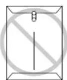 PANASONIC KX-FLM600E - Do not attempt to print on any of the following types of envelopes (these may cause damage to your printer): - 1