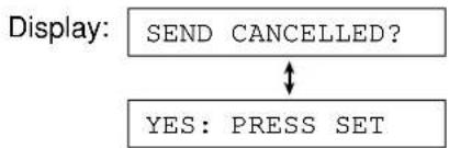 PANASONIC KX-FLM600E - To cancel the broadcast setting - 1